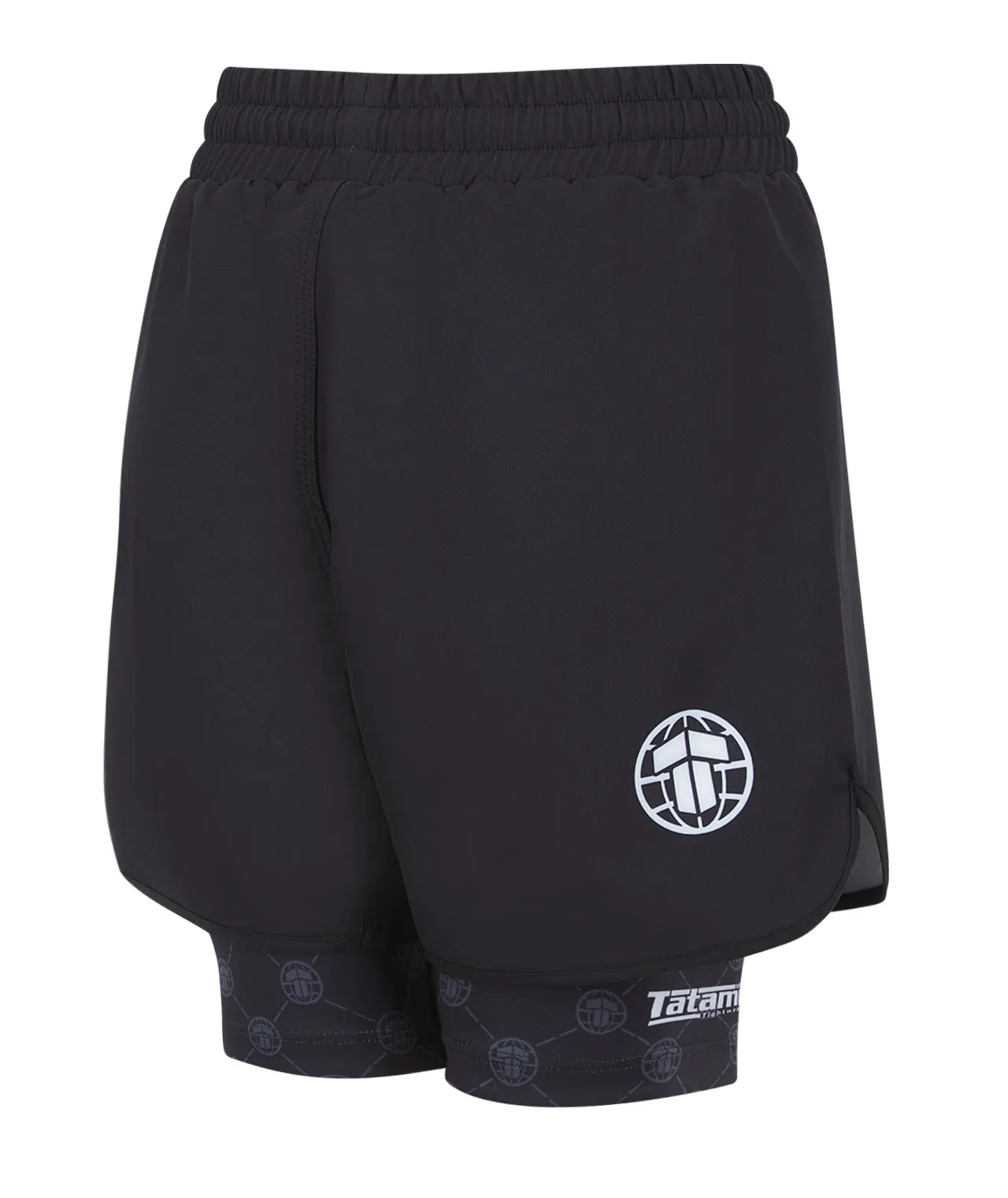Ladies Refine Hybrid Shorts - Black