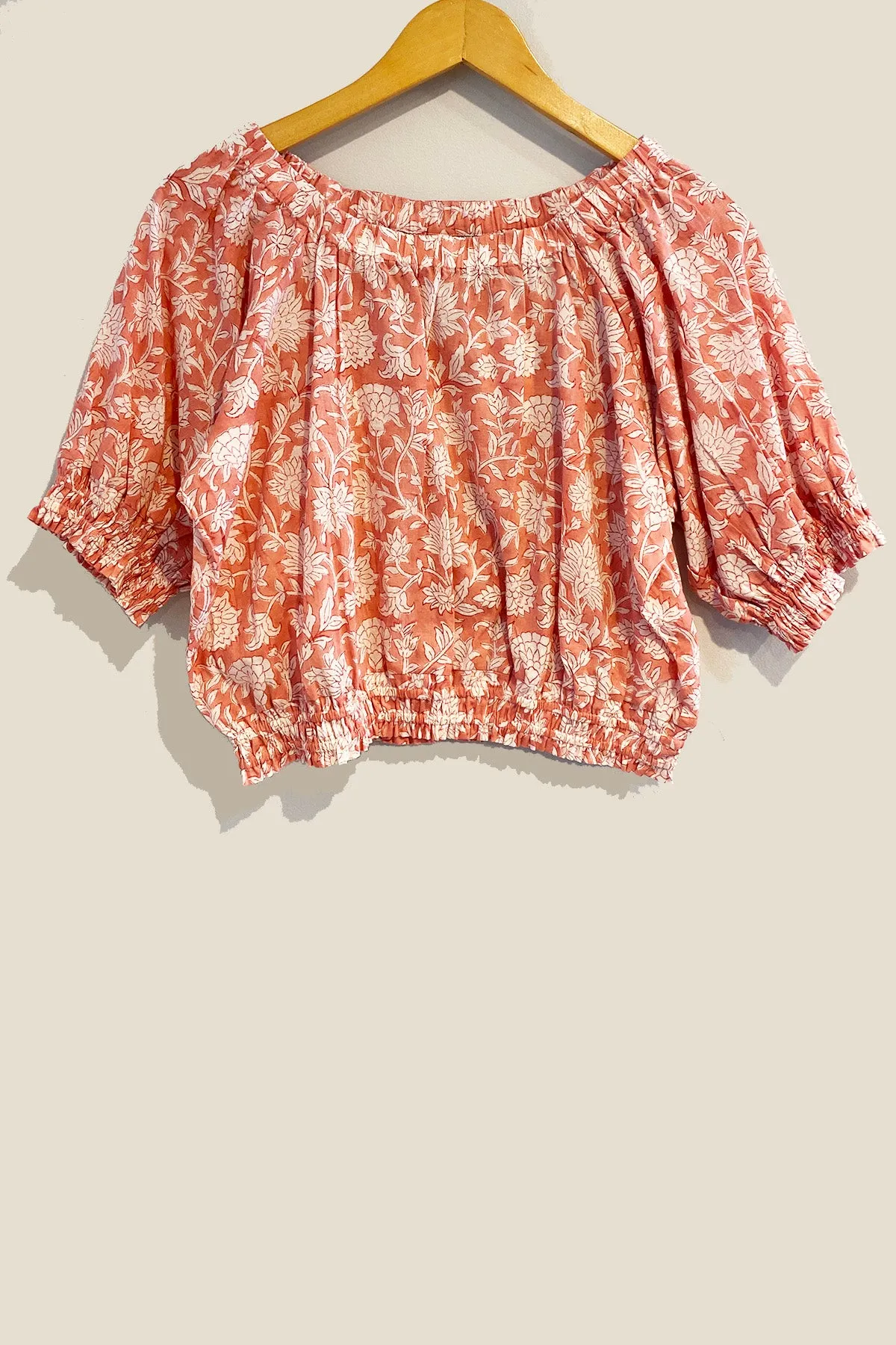 Lala Top | Blush Floral