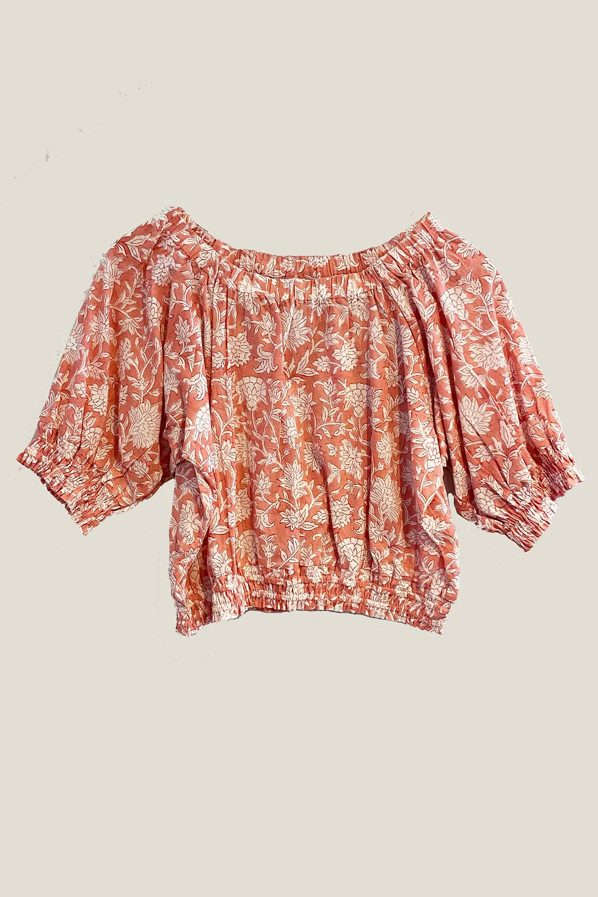 Lala Top | Blush Floral
