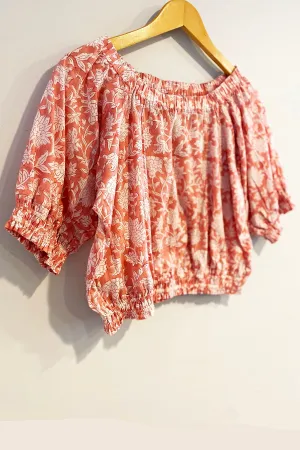 Lala Top | Blush Floral