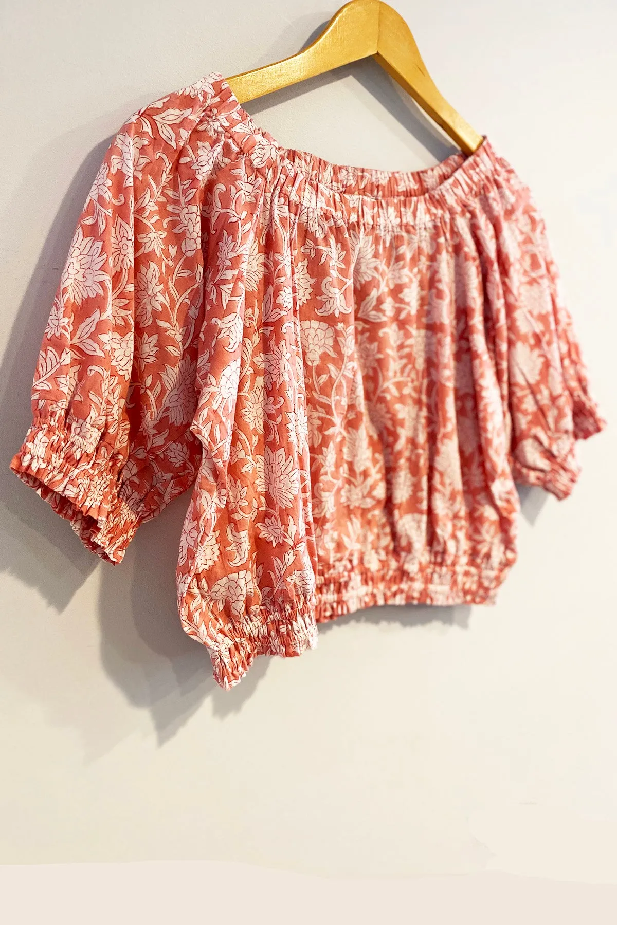Lala Top | Blush Floral