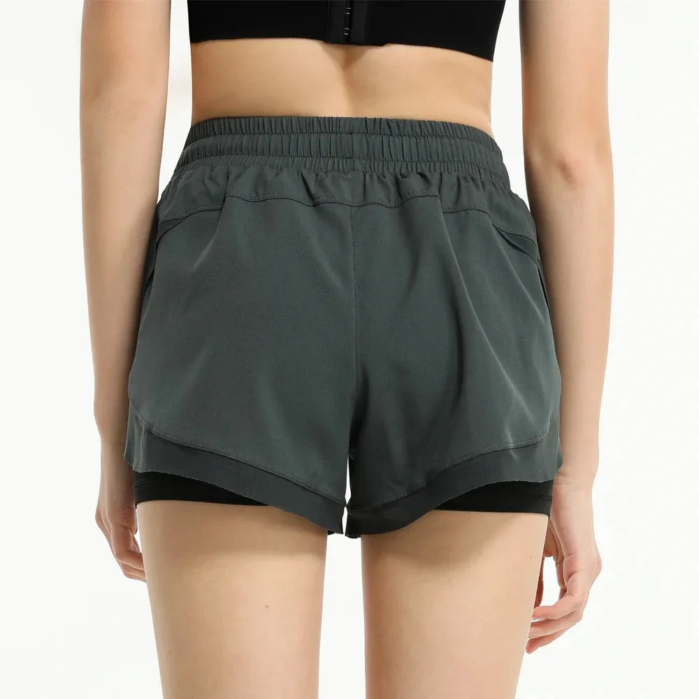 Layered Running Shorts