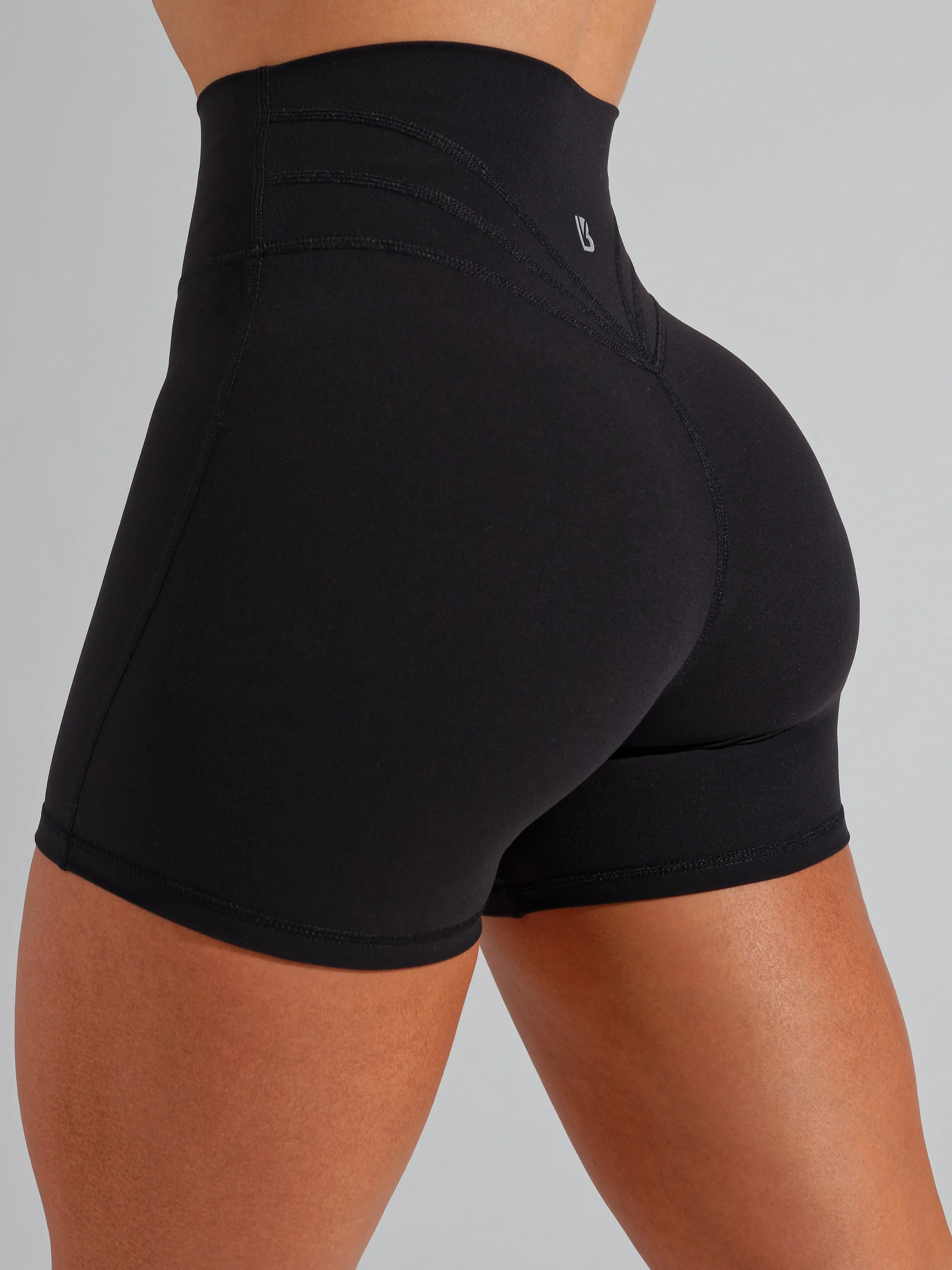 Legacy Short 4" - Onyx Black