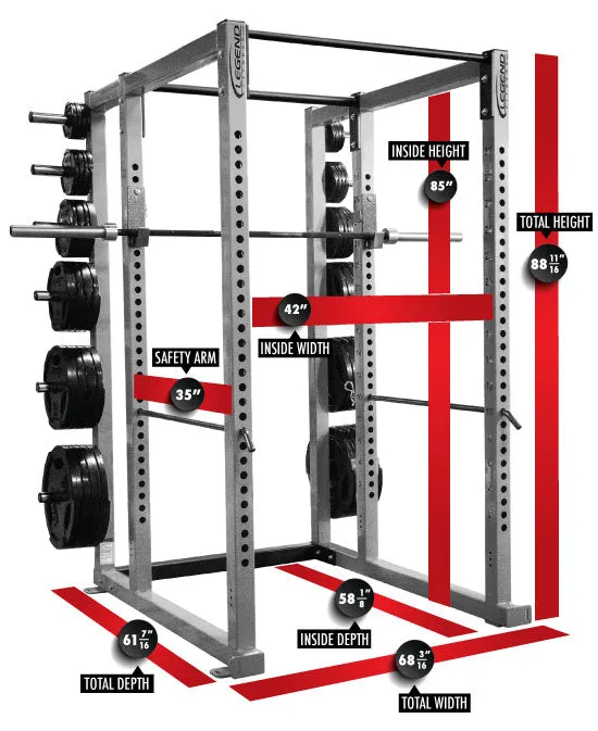 LEGEND FITNESS POWER CAGE - 3133