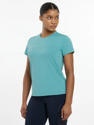 LeMieux Ladies Sports T-Shirt Lagoon