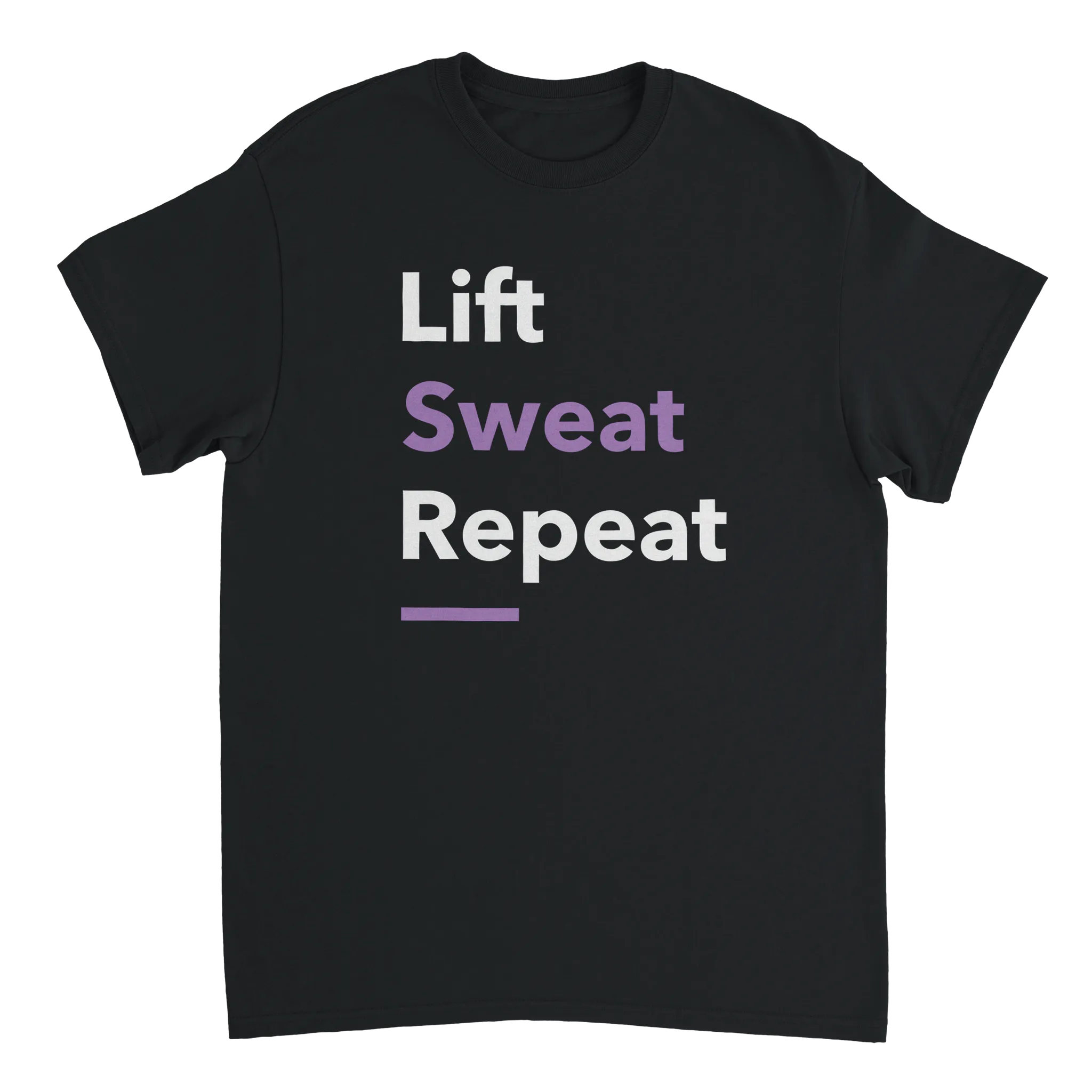 Lift Sweat Repeat Heavyweight Gym T-Shirt - My Supplement Shop Classic Fit