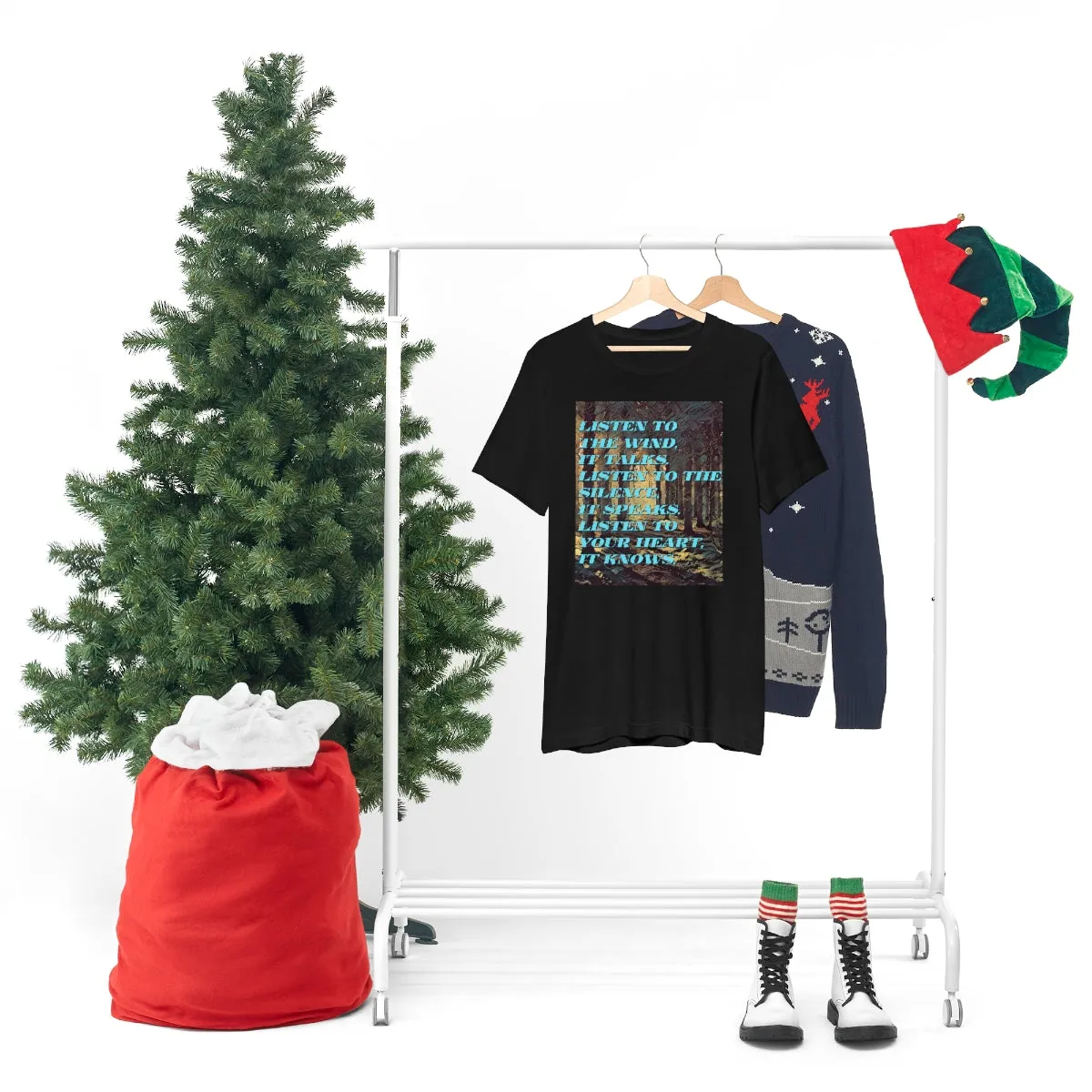 Listen to the Wind, it Talks Short Sleeve Tee