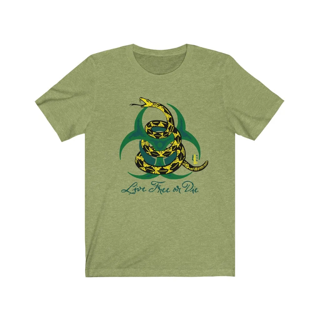 Live Free or Die - Mens and Womens Workout T Shirt