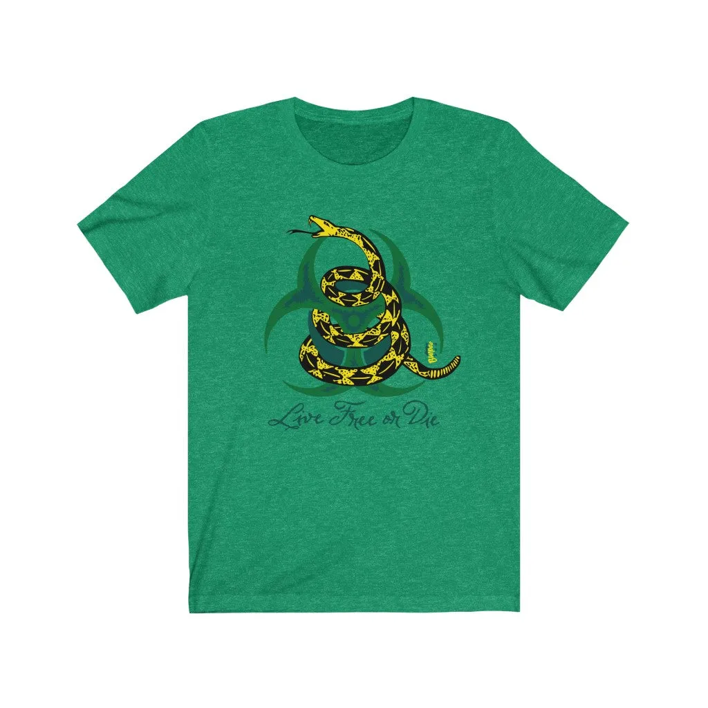 Live Free or Die - Mens and Womens Workout T Shirt