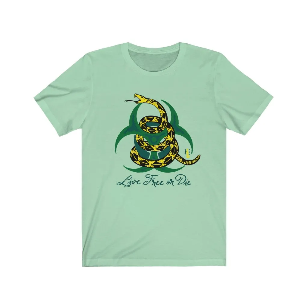Live Free or Die - Mens and Womens Workout T Shirt
