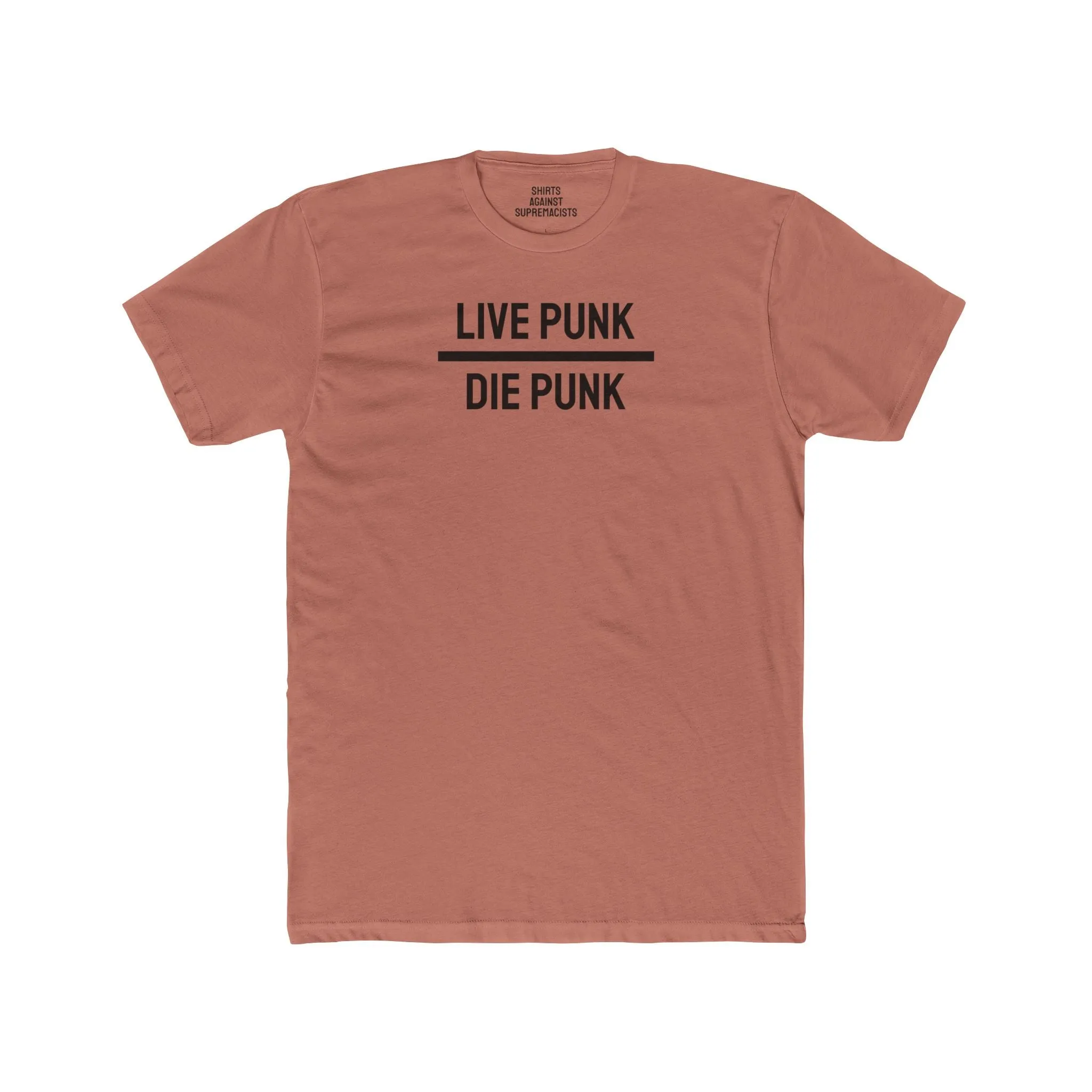 Live Punk Die Punk - Unisex Cotton Crew Tee