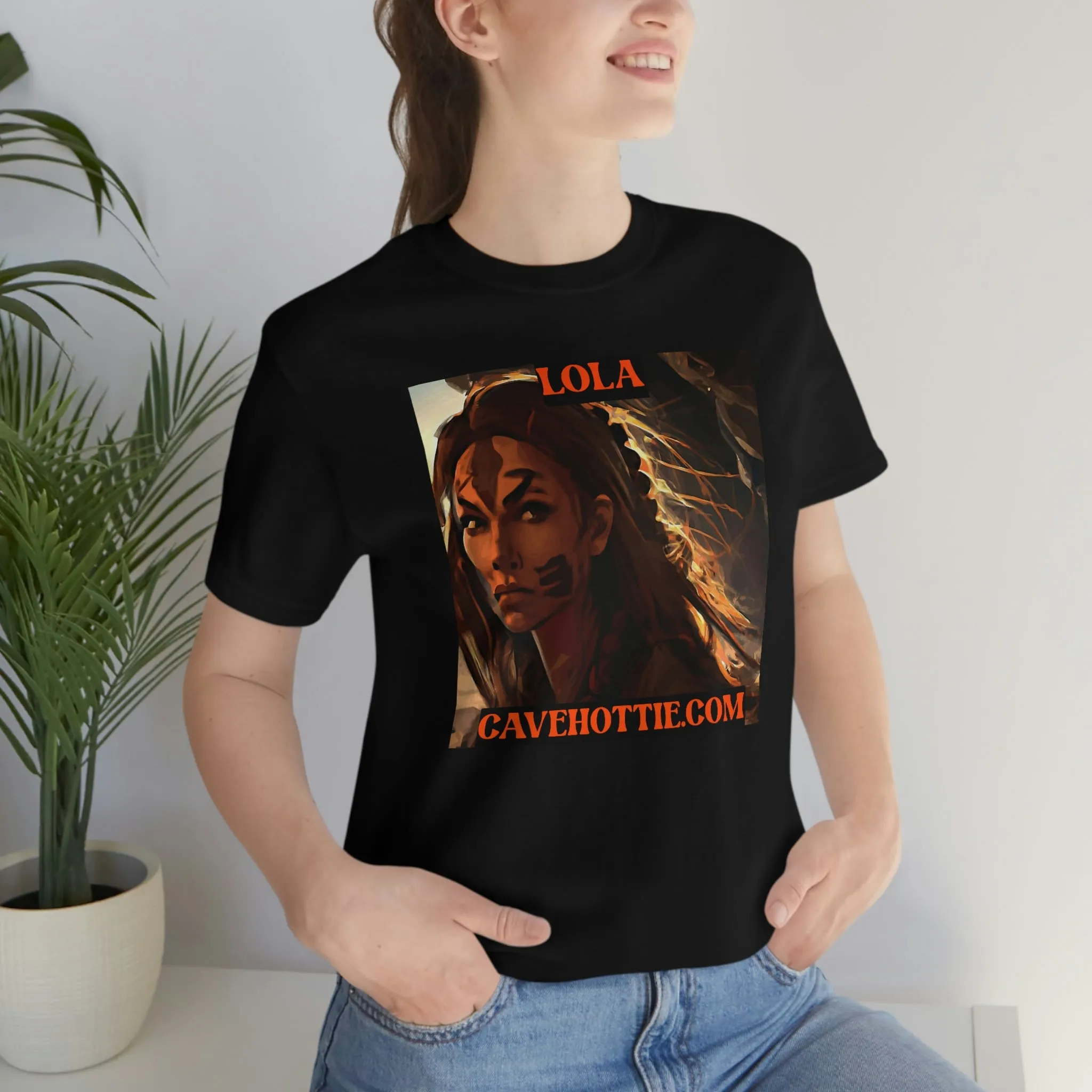Lola Cavehottie.com Short Sleeve Tee