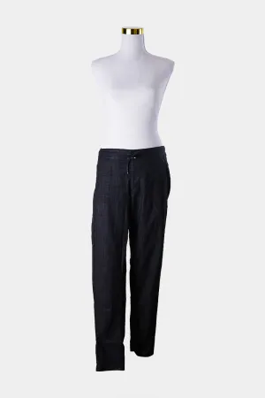 London 88 Black Stretch Joggers