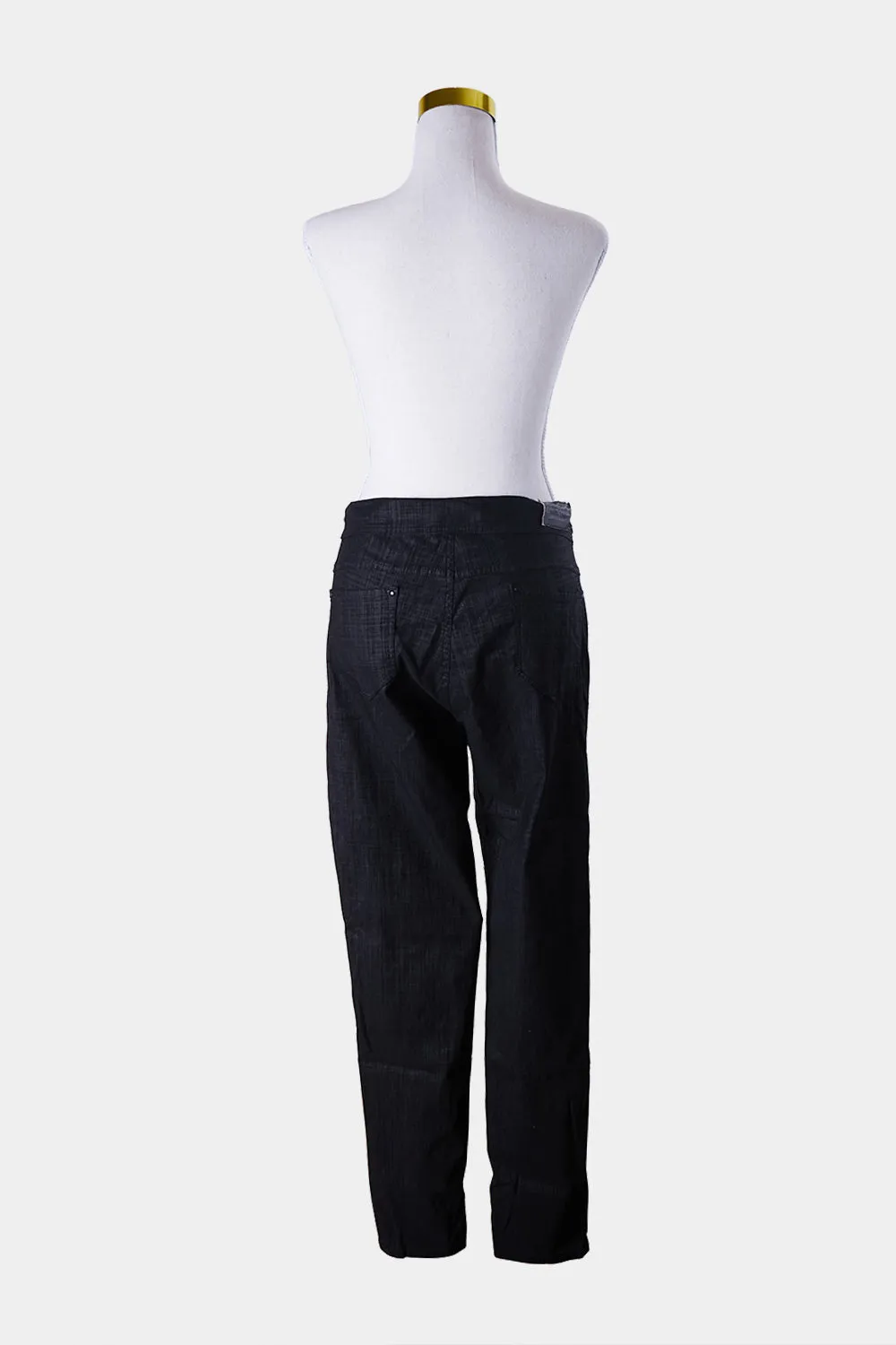 London 88 Black Stretch Joggers