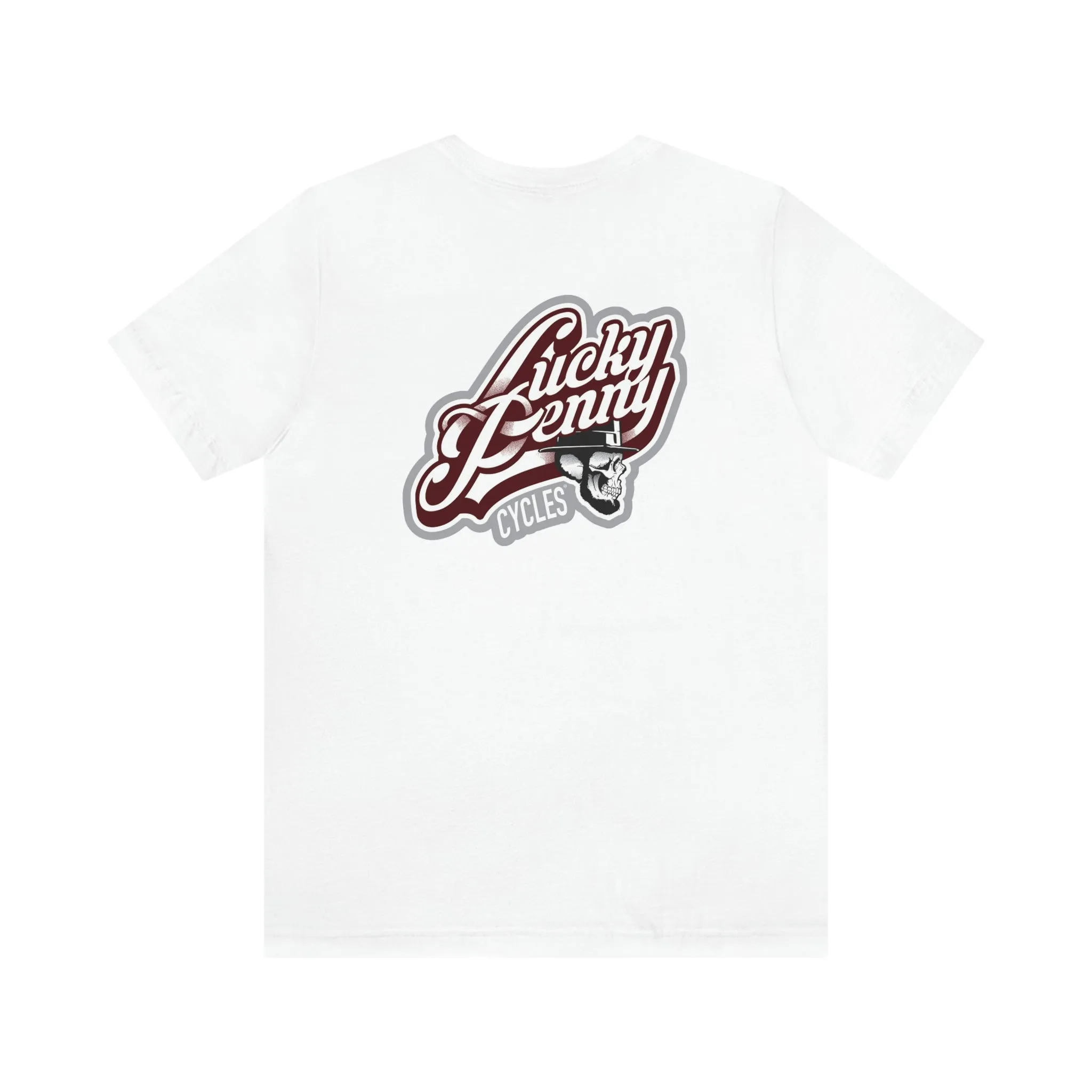 Lucky Penny Cycles Houston Script T-Shirt