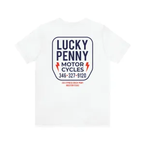 Lucky Penny Cycles Houston Shield Teams T-Shirt
