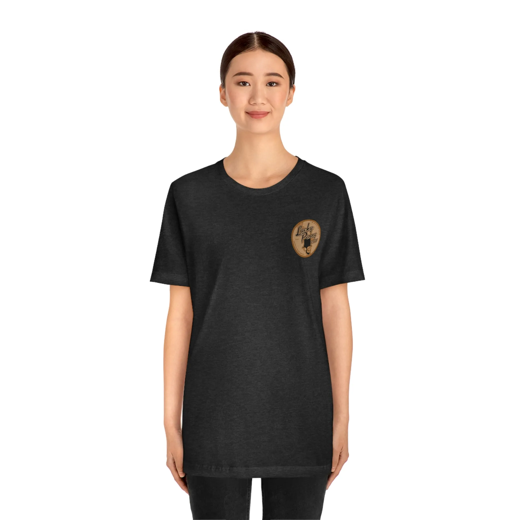 Lucky Penny Cycles Vintage Copper Shield T-Shirt
