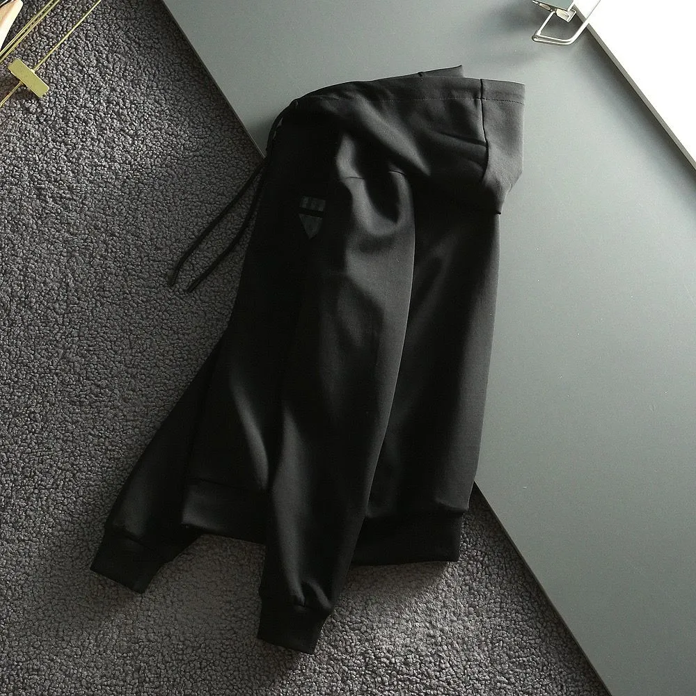 Luxurious Comfort Premium Zip-Up Black Hoodie