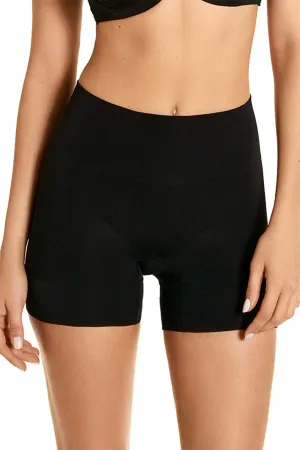 Makeup Skin Lipstick shorts Plié Shapewear-Black