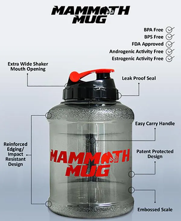 Mammoth Mug Pink Sparkle, 2.5L