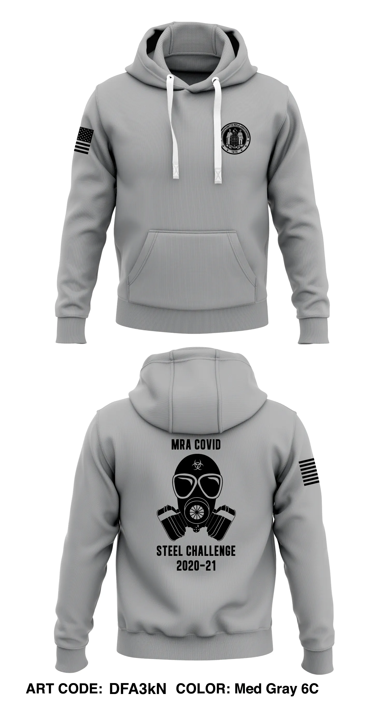 Mass Rifle Association Store 1  Core Men's Hooded Performance Sweatshirt - DFA3kN