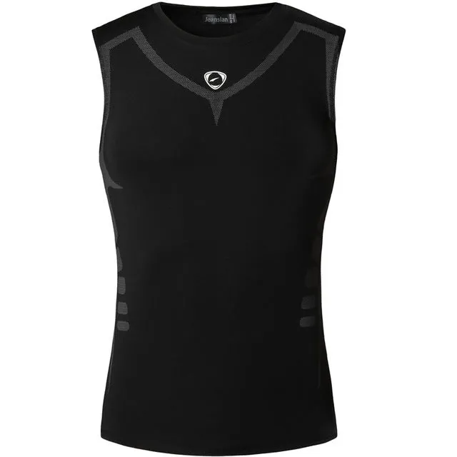 Men Quick Dry Slim Fit Sleeveless Shirt Tops&Tees