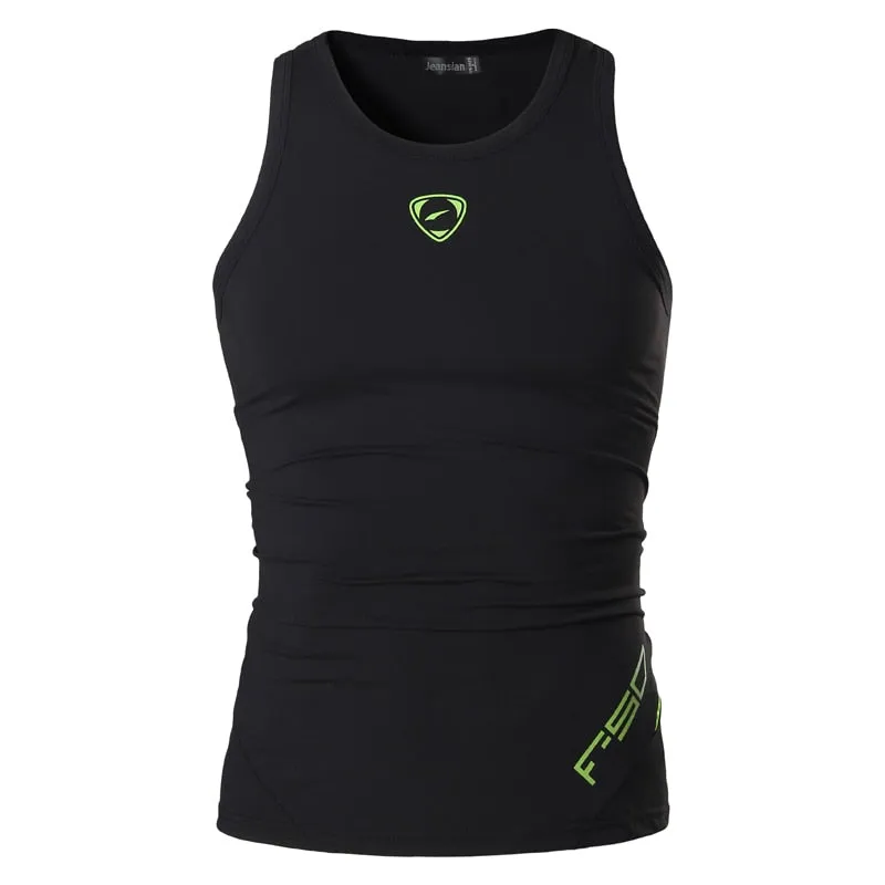 Men Quick Dry Slim Fit Sleeveless Shirt Tops&Tees