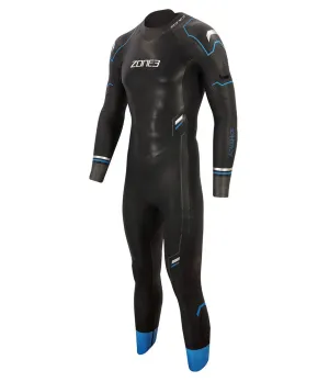 MEN'S ADVANCE WETSUIT - BLACK/BLUE/GUNMETAL - SHOP DEMO MODEL