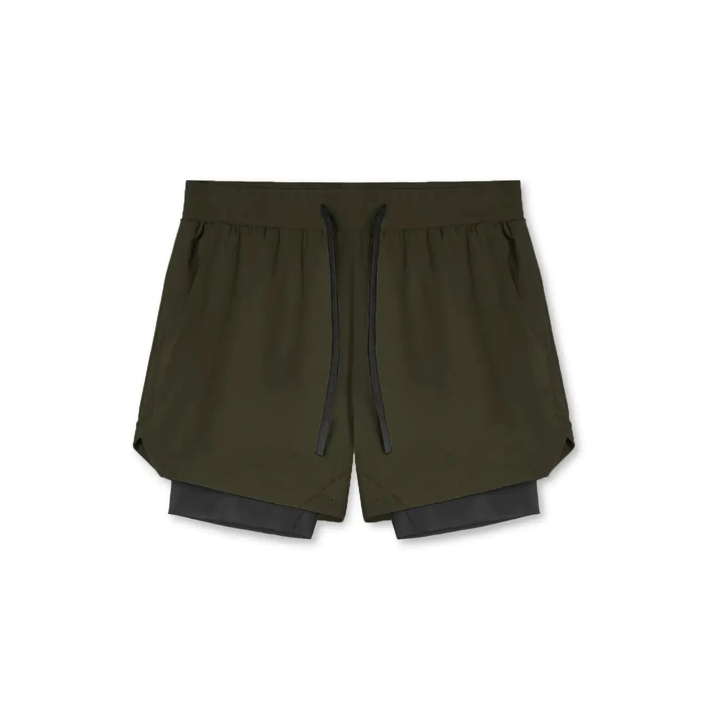 Men's Athletic Running Shorts with Hidden Phone Pocket
