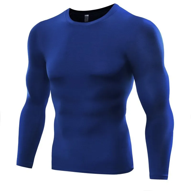 Men's Blank Long Sleeve Compression Top