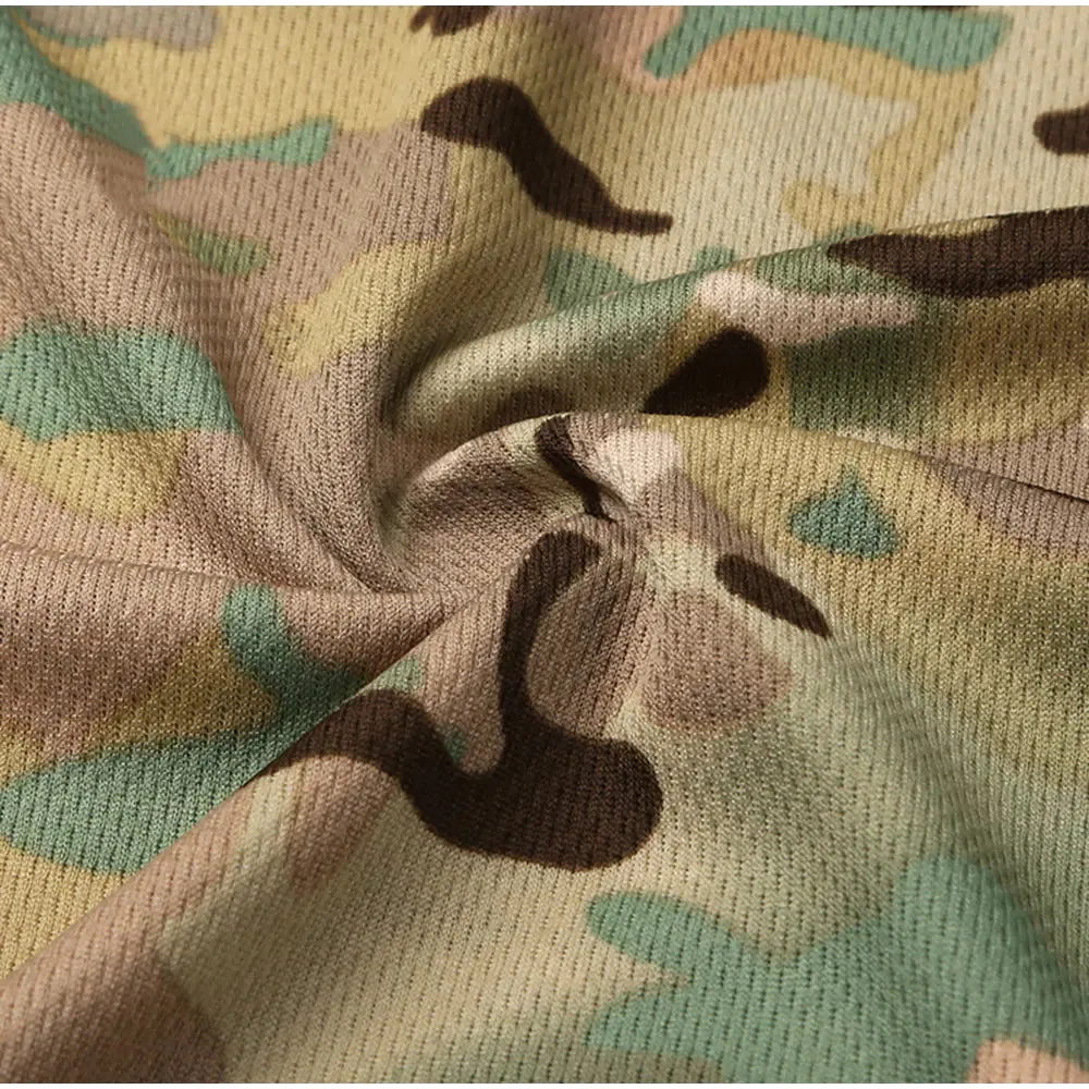 Men's Camouflage Tactical Short Sleeve T-Shirt