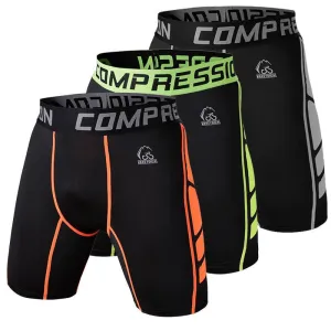 Mens Compression Shorts Tights Base Layer Sports Running Outdoor Soccer Basketball Football Tights Men Summer Sports Gym Shorts