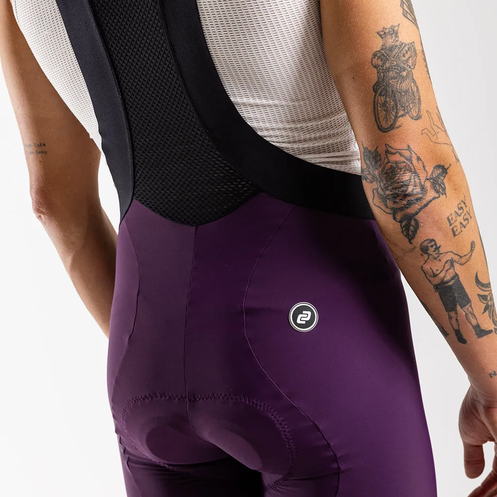 Men's Corsa Bib Shorts 2.0 (Plum)