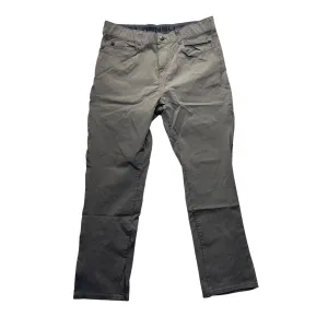 Mens Denali Gray Pants 34x30 Lightweight Stretch Casual Wear #7364