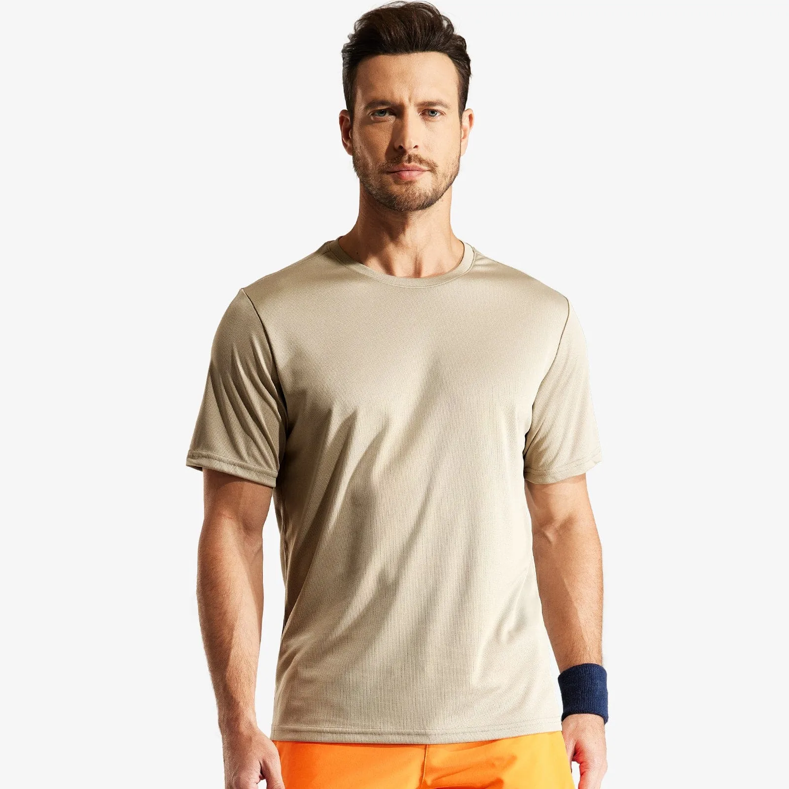Men's Dry Fit Workout T-shirts for Gym Athletic Running