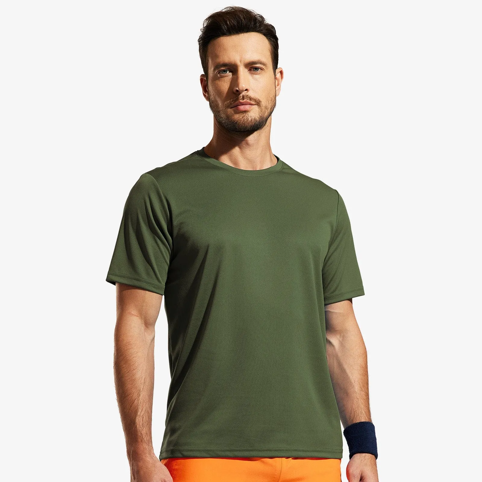 Men's Dry Fit Workout T-shirts for Gym Athletic Running