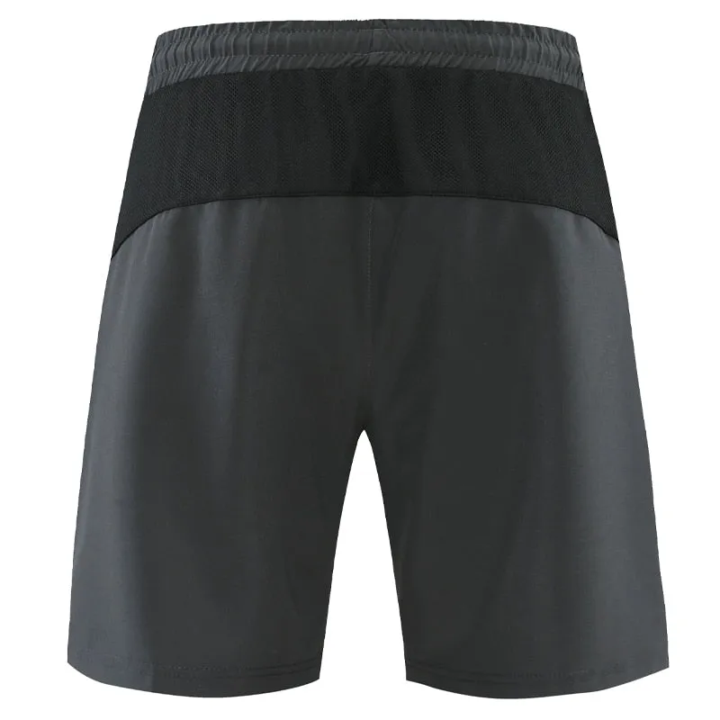 Men's Fitness Zipper Pockets Shorts