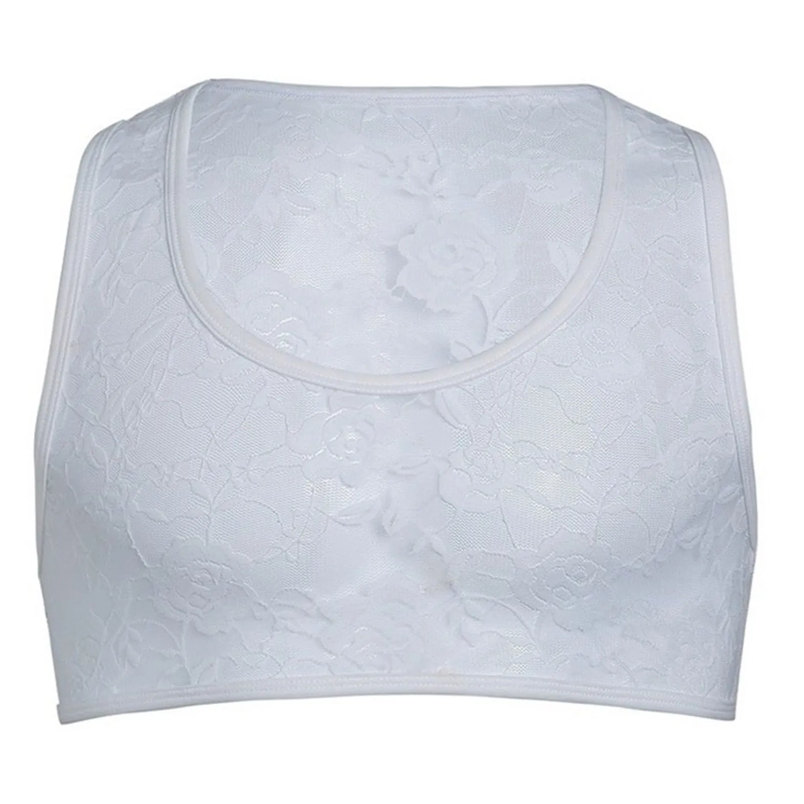 Men's Floral Lace Crop Tops