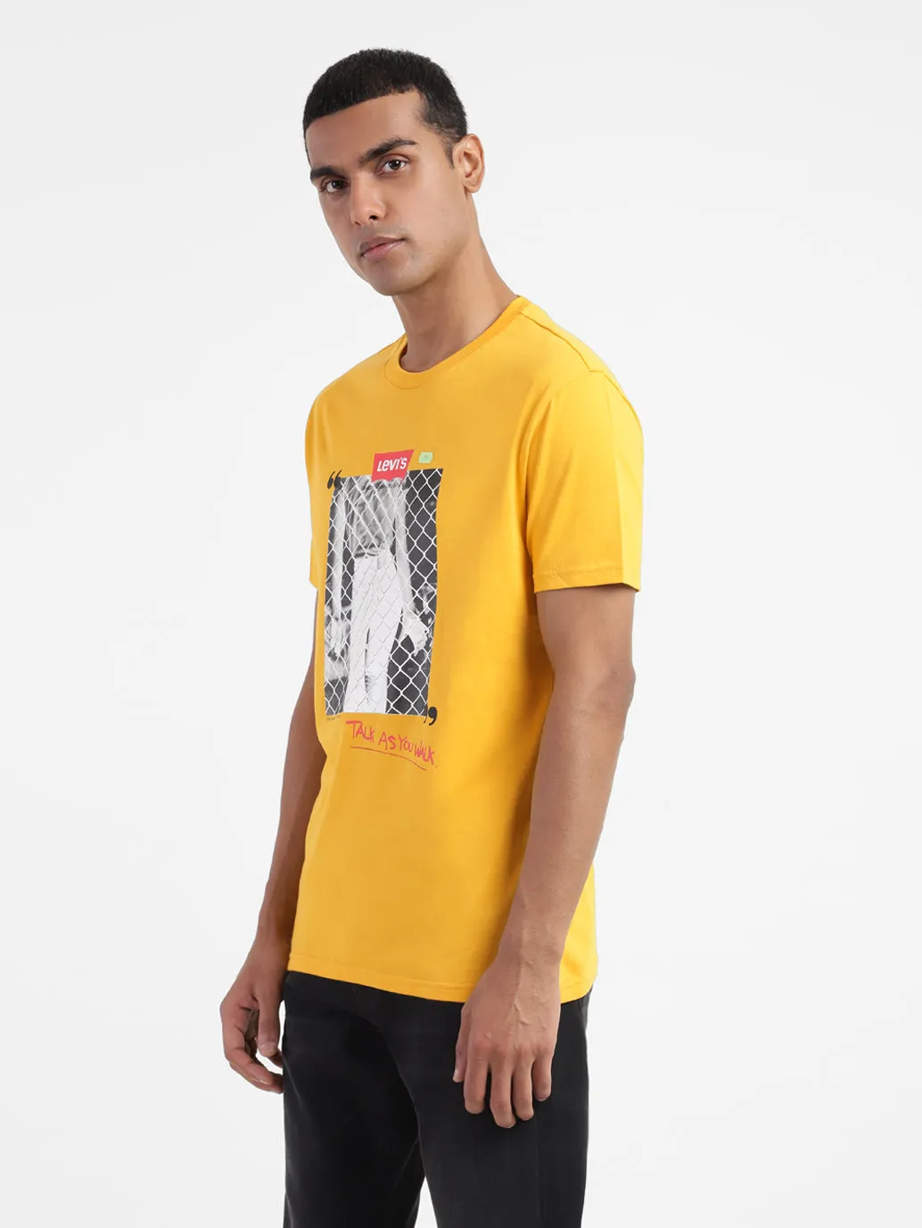 Men's Graphic Print Regular Fit T-shirt