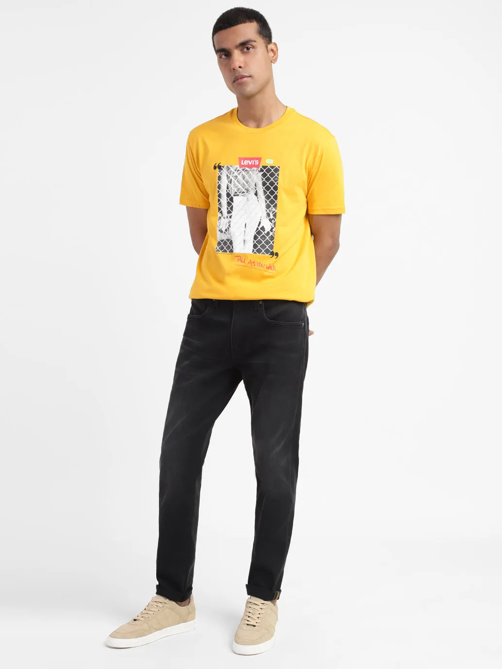 Men's Graphic Print Regular Fit T-shirt