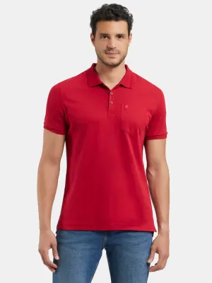 Men's Polo Neck Half Sleeve Sweat Proof Sport Tshirt (Size-M)