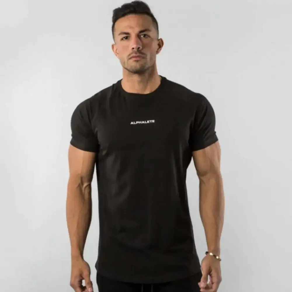 Men's Slim-Fit Gym T-Shirt – Perfect for Active Performance