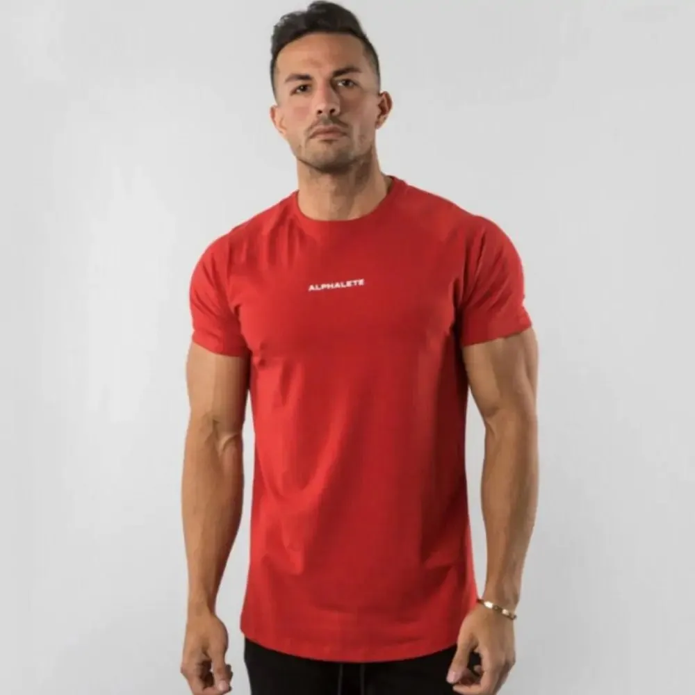Men's Slim-Fit Gym T-Shirt – Perfect for Active Performance
