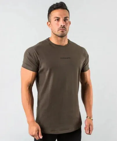 Men's Slim-Fit Gym T-Shirt – Perfect for Active Performance