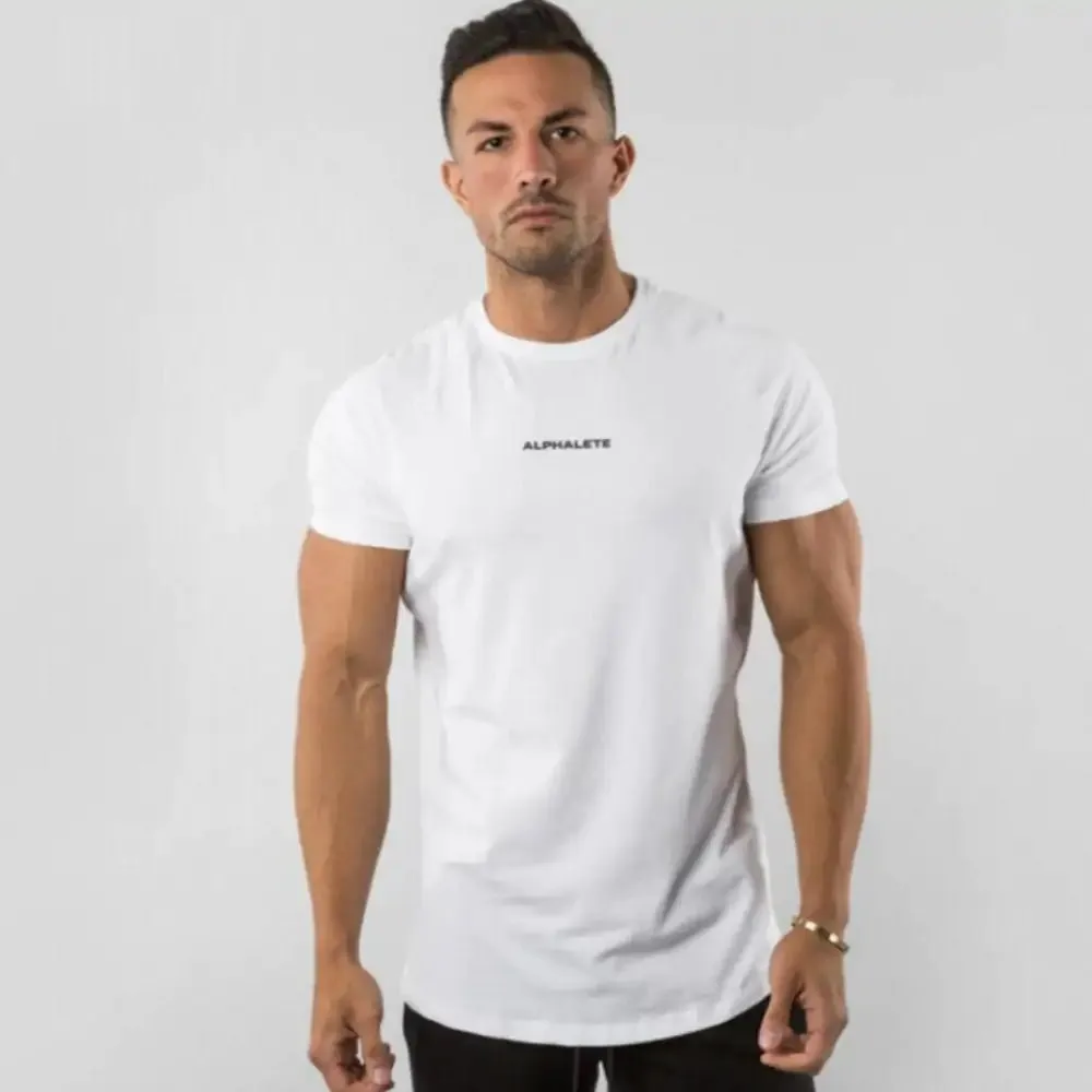 Men's Slim-Fit Gym T-Shirt – Perfect for Active Performance