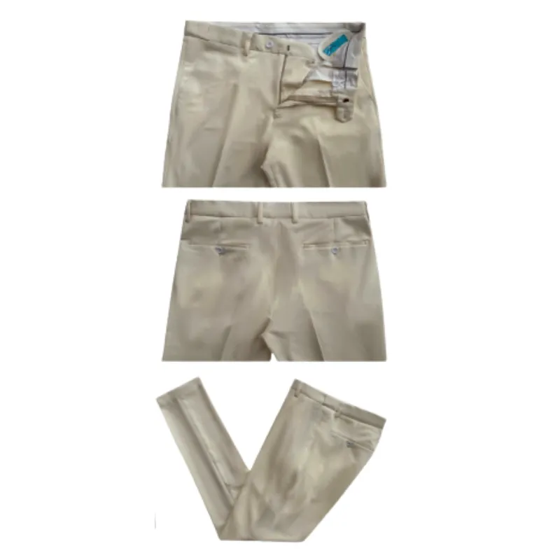 Men's Stretch Fashion Suit Beige Men's Stretch Fashion Suit Beige