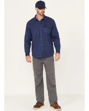 Men's Washed Stretch Work Pants