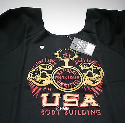 Mens Workout NPC Bodybuilding Wear Muscle Rag Top Gym Clothing Weight Lifting