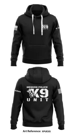 Mequon PD K-9 Store 1  Core Men's Hooded Performance Sweatshirt - xpuE2G