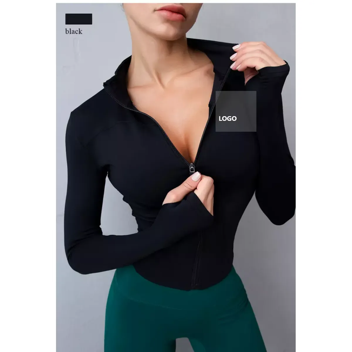 Mesh Sports Crop Top Set Women Sleeveless Workout Shirt Yoga sports jacket